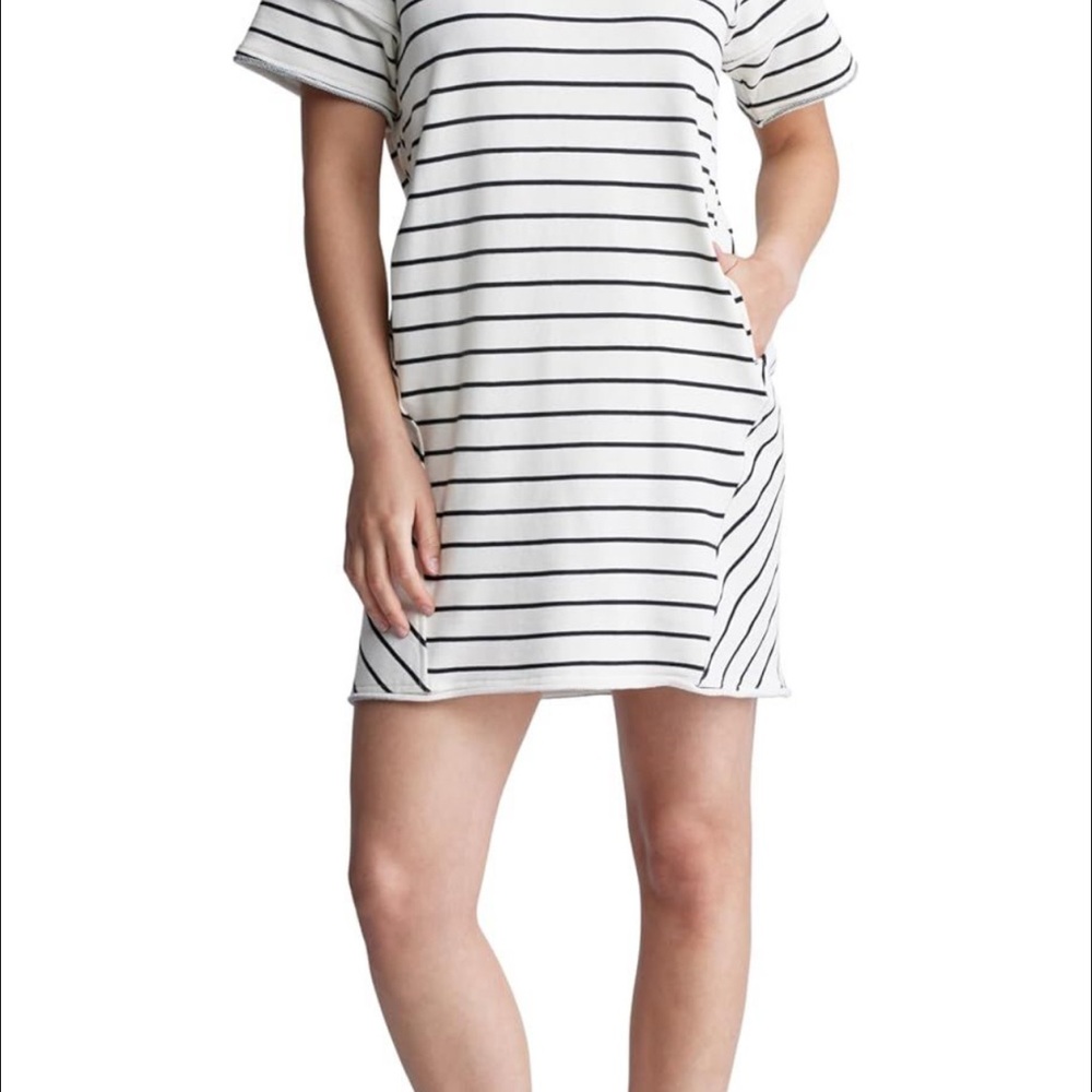 Buffalo David Bitton “Delfina” T-Shirt Dress • Beige • Small •‎ NWT